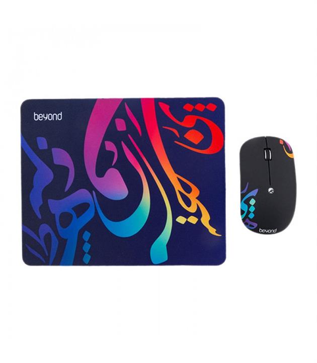 ماوس و ماوس پد بیاند BMP-200RF Beyond BMP200RF Mouse And Mouse Pad